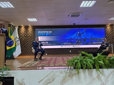 Notícia destaque: OAB-MT participa de Audiência Pública para debater a Lei do Combate ao Crime Organizado