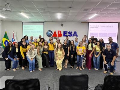 Notícia destaque: Colaboradores da OAB-MT participam de Rodas de Conversas e dinâmicas sobre saúde mental
